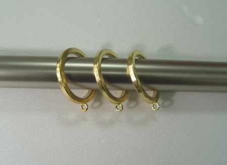 Silent Curtain Ring with Inner Lining